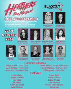 Heathers - The Musical cast announcement